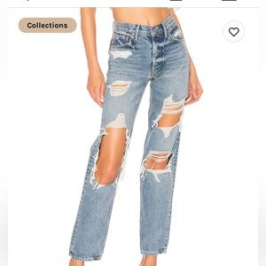 GRLFRND Helena Denim Jeans from REVOLVE